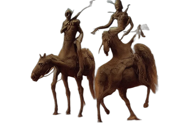 staff, animal, concept art, fantasy art transparent PNG cut-out