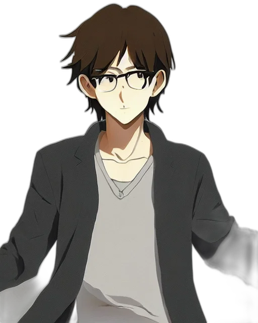 staff, jacket, cartoon, anime transparent PNG cut-out
