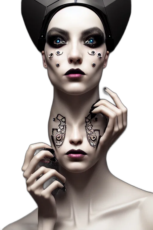 mask, jewelry, face, robot transparent PNG cut-out