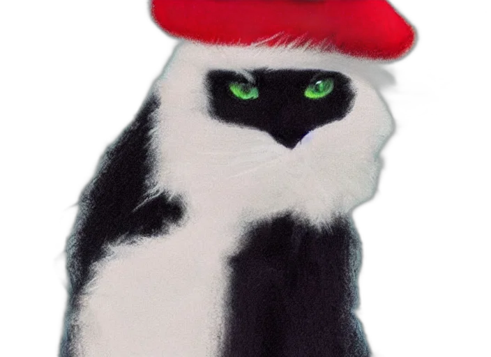 hat, animal, staff, creature transparent PNG cut-out