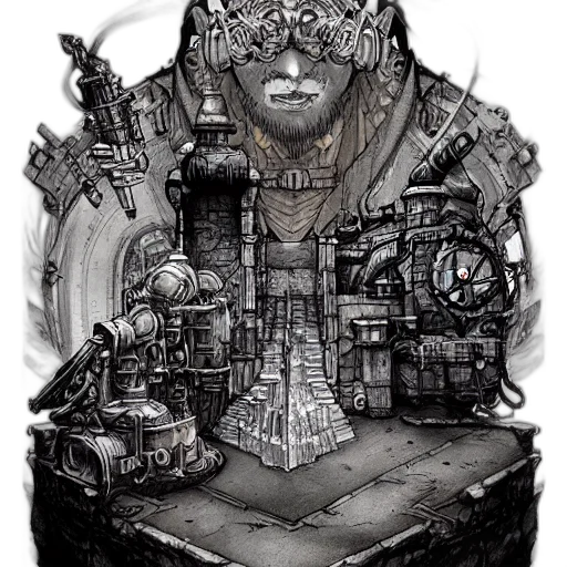 robot, face, crown, mask transparent PNG cut-out