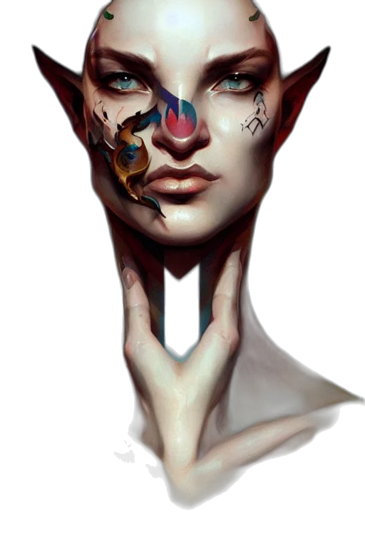 mask, face, creature, robot transparent PNG cut-out