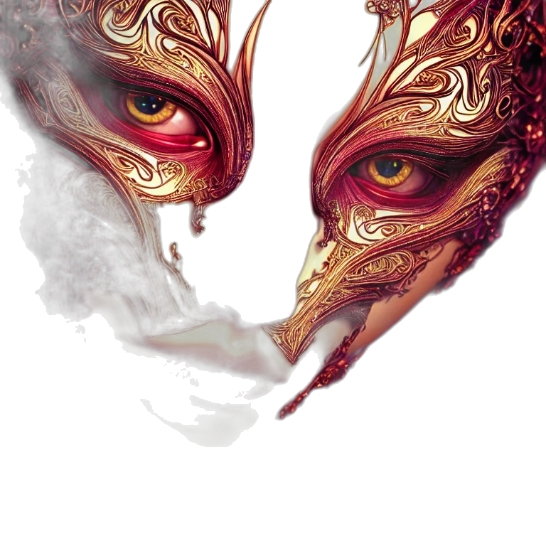 mask, face, fantasy art, concept art transparent PNG cut-out