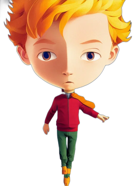 staff, face, 3d render, cartoon transparent PNG cut-out