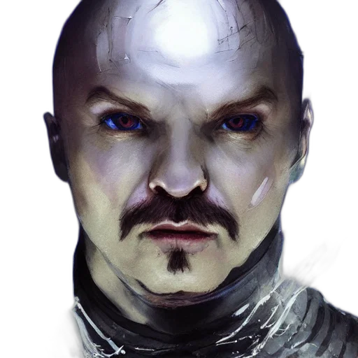 face, mask, fantasy art, concept art transparent PNG cut-out