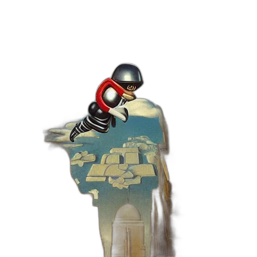 staff, robot, bottle, weapon transparent PNG cut-out