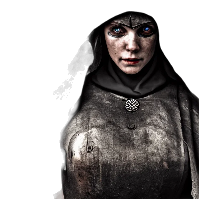 face, mask, concept art, photorealistic transparent PNG cut-out