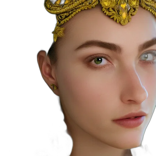 crown, jewelry, face, hat transparent PNG cut-out