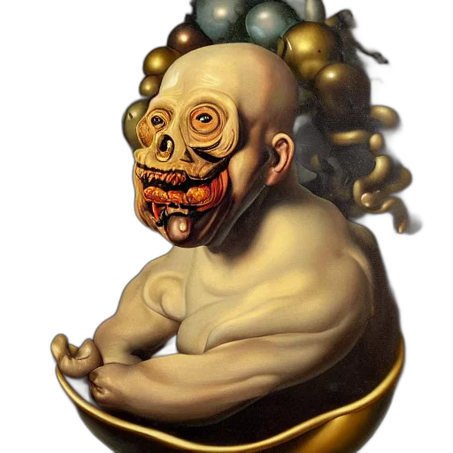mask, face, crown, creature transparent PNG cut-out