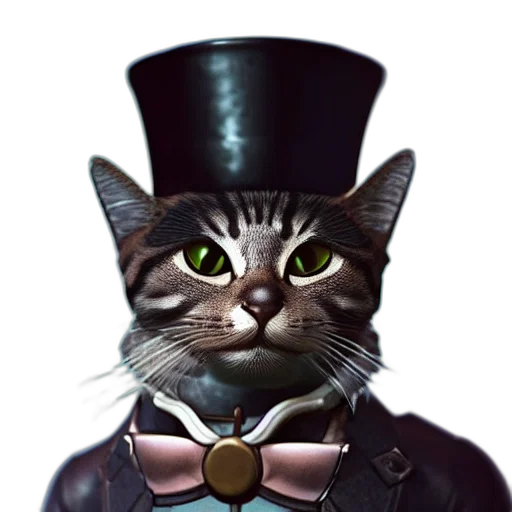staff, hat, animal, face transparent PNG cut-out