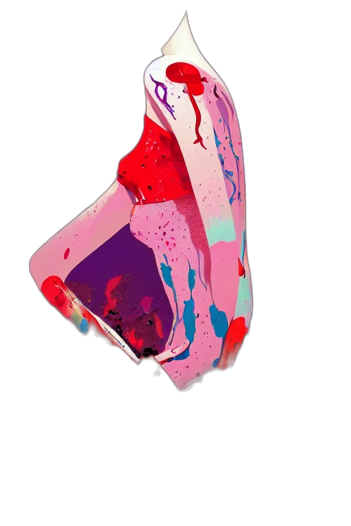bottle, dress, shoes, sword transparent PNG cut-out
