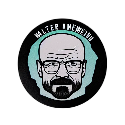 cartoon, comic book art, vaporwave, walter transparent PNG cut-out