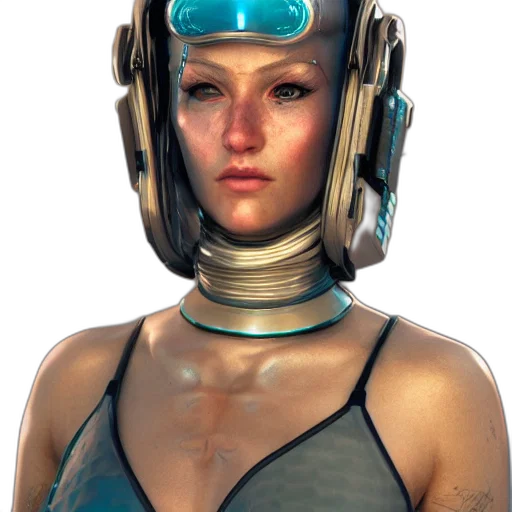 robot, face, mask, staff transparent PNG cut-out