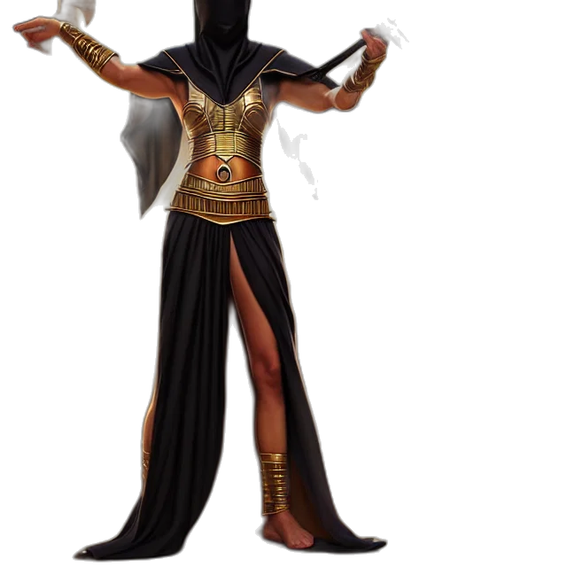 mask, staff, concept art, 3d render transparent PNG cut-out