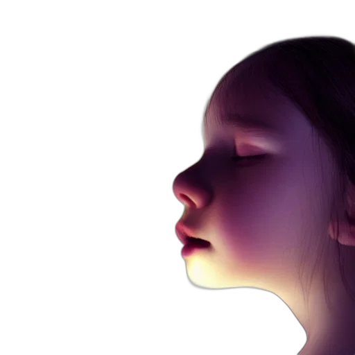 face, mask, photorealistic, 3d render transparent PNG cut-out