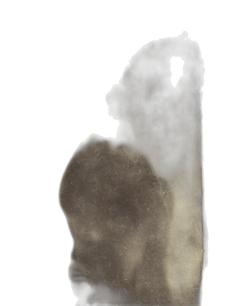 mask, bottle, face, hair transparent PNG cut-out