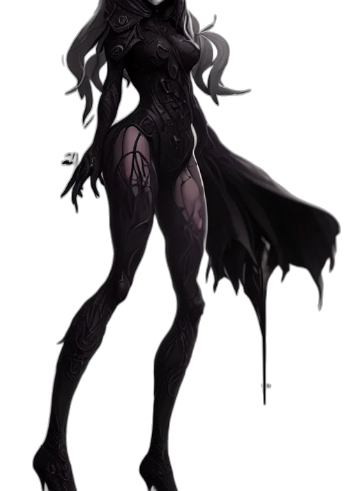 creature, dress, mask, concept art transparent PNG cut-out