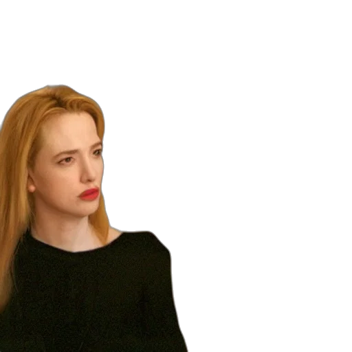 hair, face, jacket, dress transparent PNG cut-out