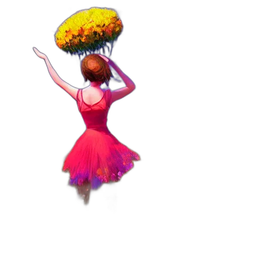 dress, umbrella, hat, crown transparent PNG cut-out