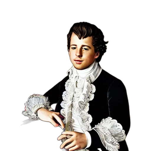 staff, face, jacket, jewelry transparent PNG cut-out