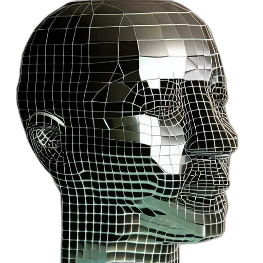 mask, face, robot, crown transparent PNG cut-out