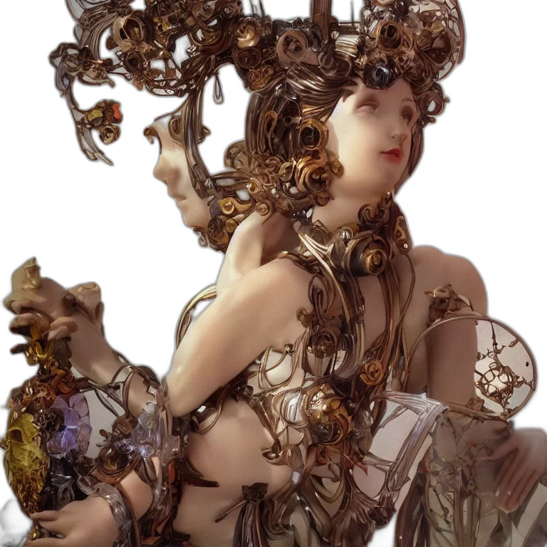 crown, jewelry, dress, mask transparent PNG cut-out
