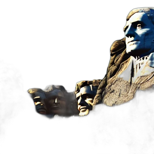 face, staff, 3d render, photorealistic transparent PNG cut-out