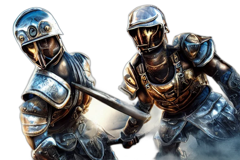 sword, concept art, fantasy art, 3d render transparent PNG cut-out