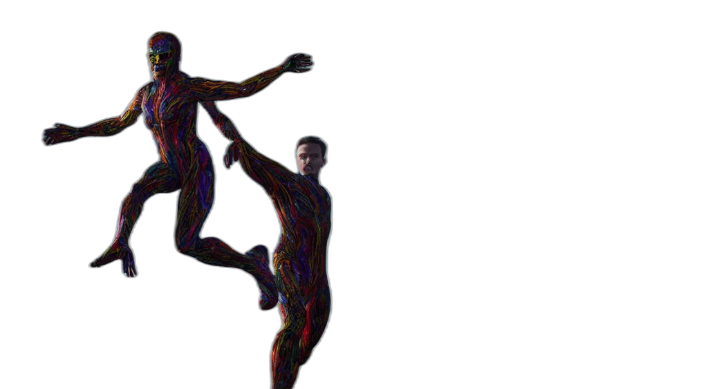 hair, creature, animal, robot transparent PNG cut-out