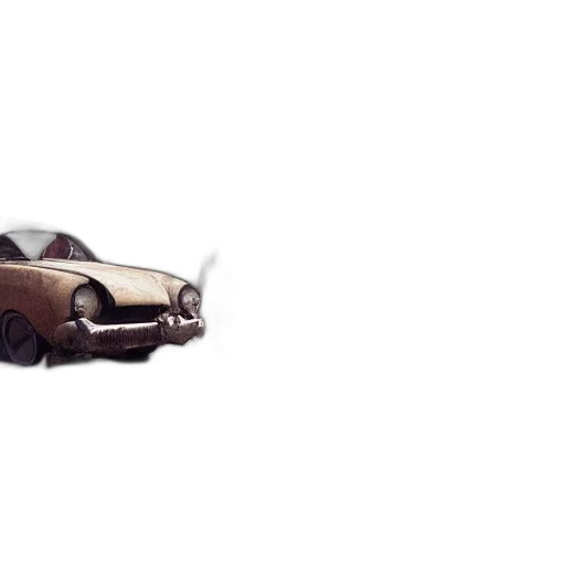 car, weapon, 3d render, concept art transparent PNG cut-out