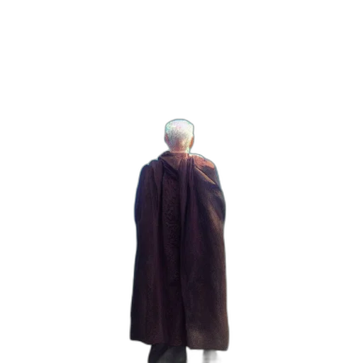 jacket, staff, dress, mask transparent PNG cut-out