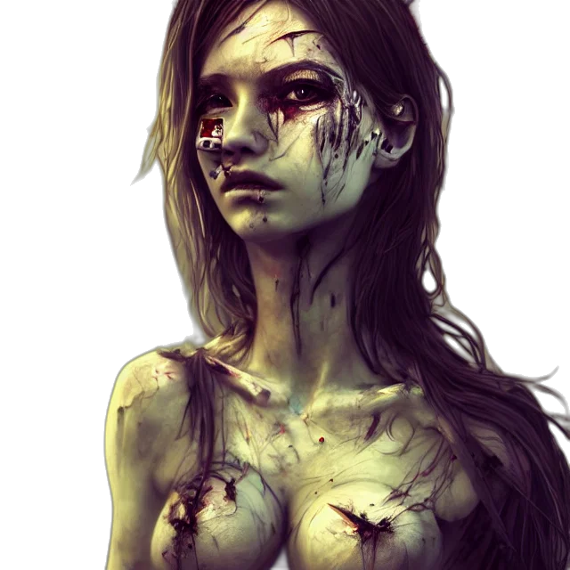 face, mask, dress, creature transparent PNG cut-out