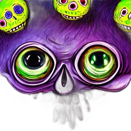 mask, face, creature, concept art transparent PNG cut-out