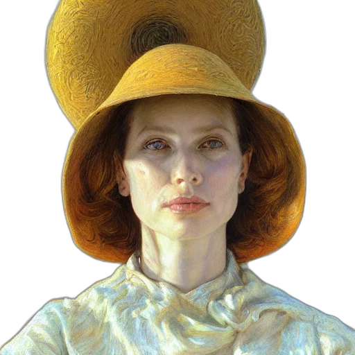 hat, face, crown, staff transparent PNG cut-out