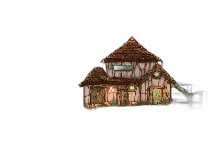 building, furniture, 3d render, concept art transparent PNG cut-out