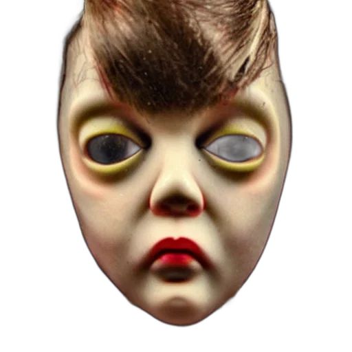 mask, face, creature, staff transparent PNG cut-out