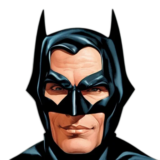face, mask, comic book art, concept art transparent PNG cut-out