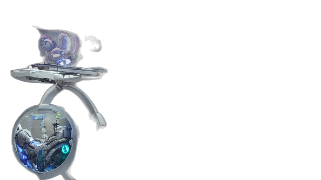 jewelry, staff, robot, crown transparent PNG cut-out