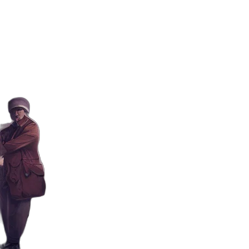 jacket, staff, weapon, umbrella transparent PNG cut-out