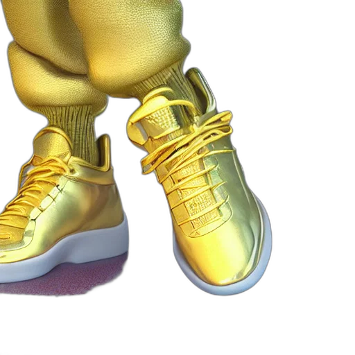 shoes, 3d render, concept art, photorealistic transparent PNG cut-out
