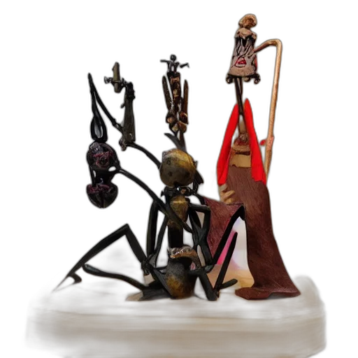 staff, concept art, 3d render, fantasy art transparent PNG cut-out