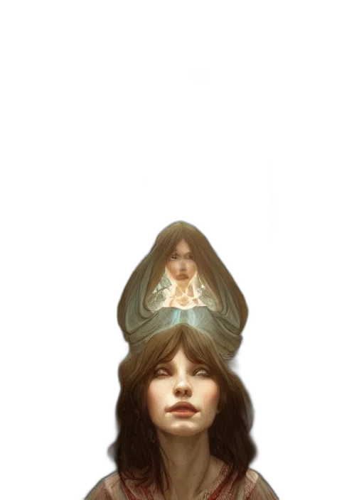 crown, hat, face, mask transparent PNG cut-out