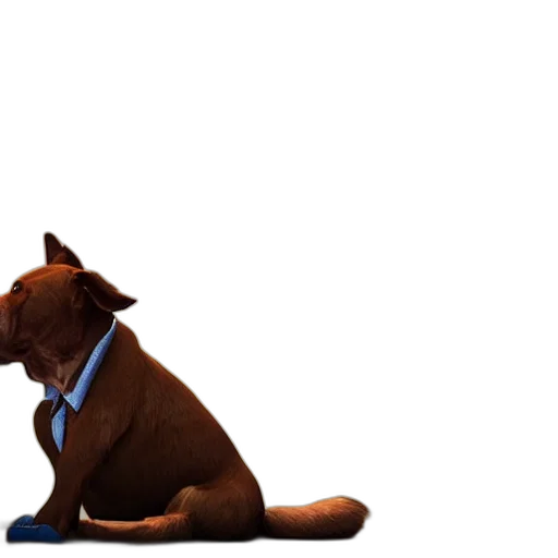 staff, animal, creature, 3d render transparent PNG cut-out