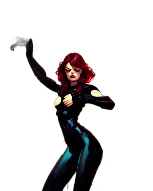 comic book art, concept art, cartoon, pixel art transparent PNG cut-out