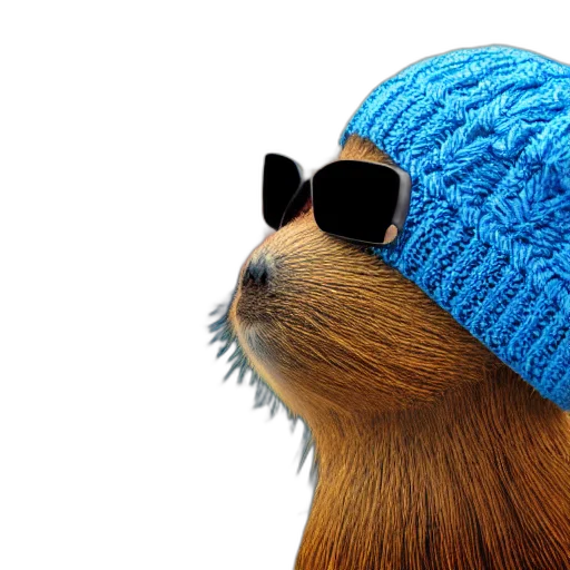 hat, animal, jacket, creature transparent PNG cut-out