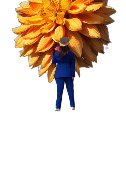 flower, umbrella, jacket, hat transparent PNG cut-out