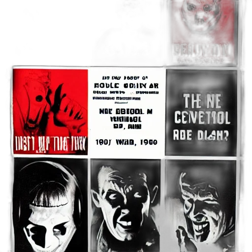 mask, comic book art, concept art, horror transparent PNG cut-out