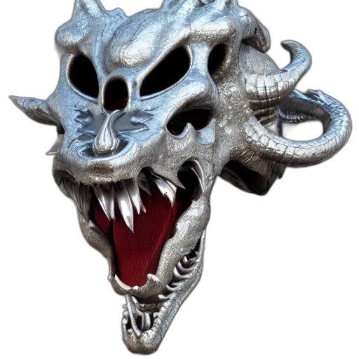dragon, jewelry, mask, crown transparent PNG cut-out