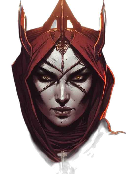 mask, face, comic book art, concept art transparent PNG cut-out