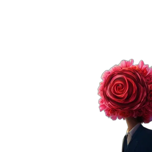 flower, hat, crown, mask transparent PNG cut-out